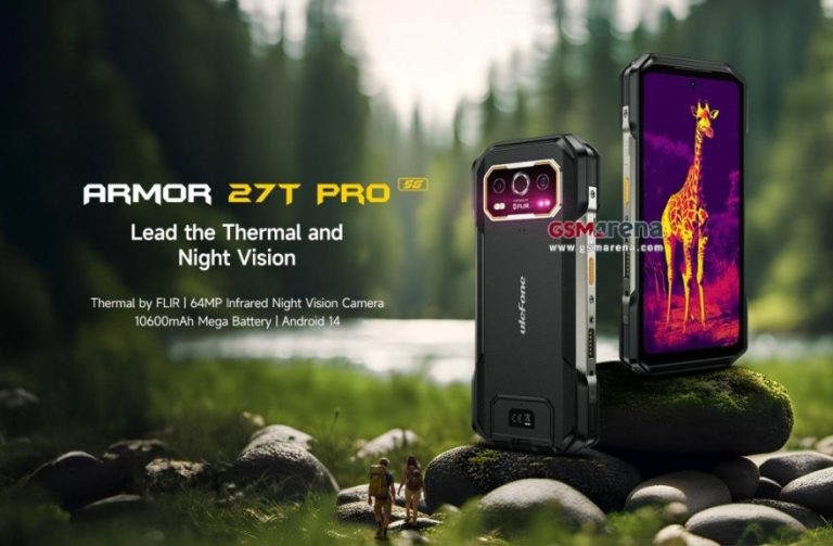 گوشی جان‌سخت یولفون آرمور 27 تی پرو با باتری ۱۰٬۶۰۰ میلی‌آمپرساعتی معرفی شد!