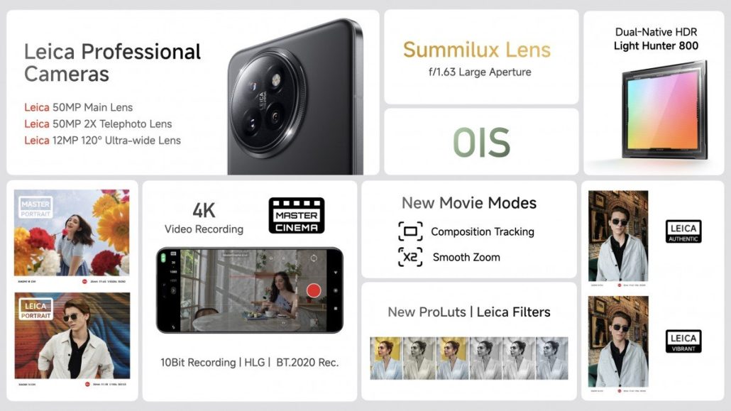 گوشی شیائومی 14 Civi با تراشه قدرتمند و نمایشگر خمیده معرفی شد