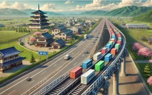 راه‌اندازی کانوایر 500 کیلومتری برای جایگزین کردن 25000 کامیون‌ در ژاپن!