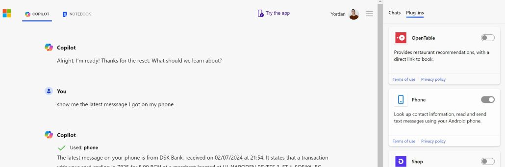 با قابلیت جدید کوپایلت ویندوز 11 می‌توانید گوشی اندرویدی خود را مدیریت کنید!