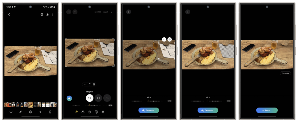 آموزش ویرایش عکسها با استفاده از هوش مصنوعی گلکسی (Galaxy AI)