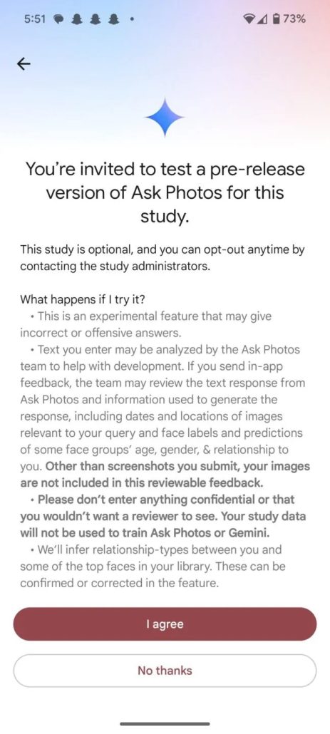 گوگل فوتوز قابلیت جستجوی مبتنی‌بر هوش مصنوعی جمینای را آزمایش می‌کند!