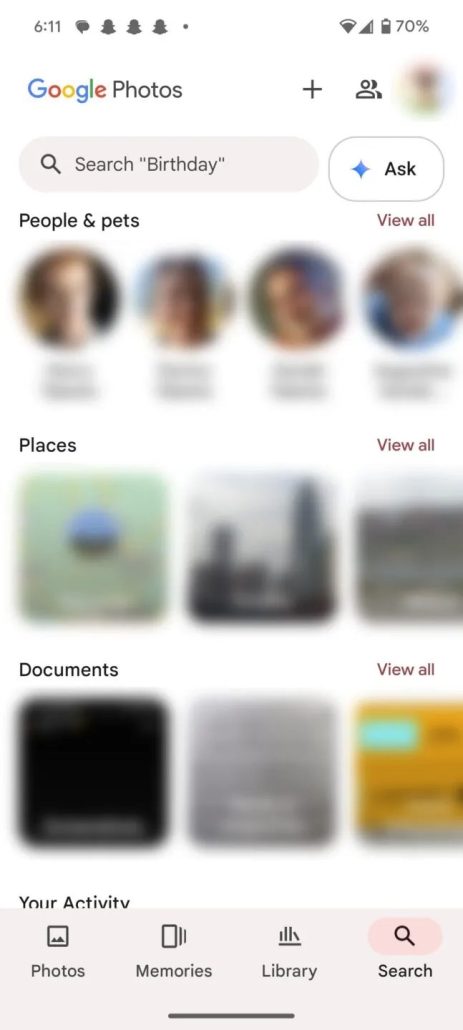 گوگل فوتوز قابلیت جستجوی مبتنی‌بر هوش مصنوعی جمینای را آزمایش می‌کند!