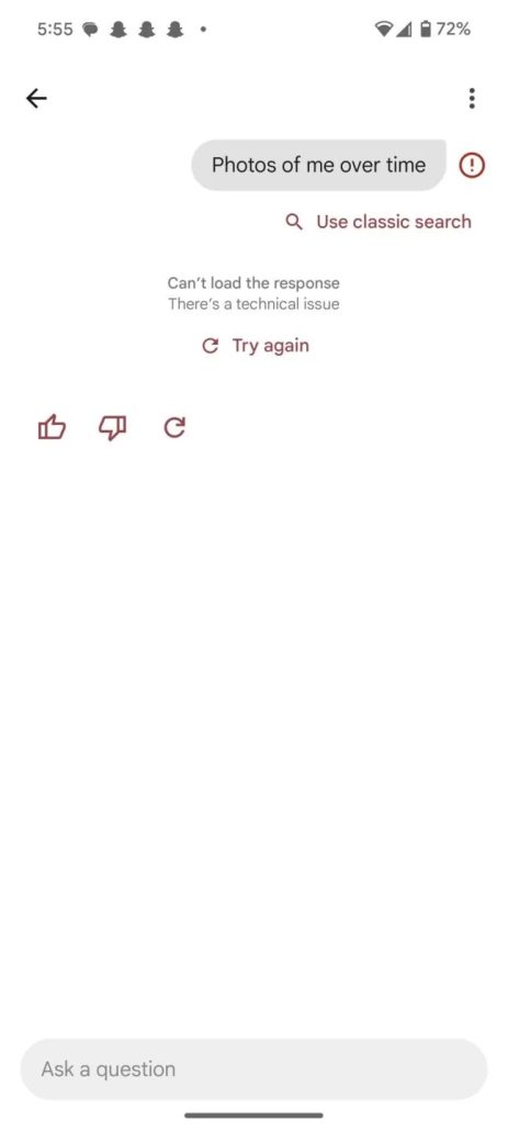 گوگل فوتوز قابلیت جستجوی مبتنی‌بر هوش مصنوعی جمینای را آزمایش می‌کند!