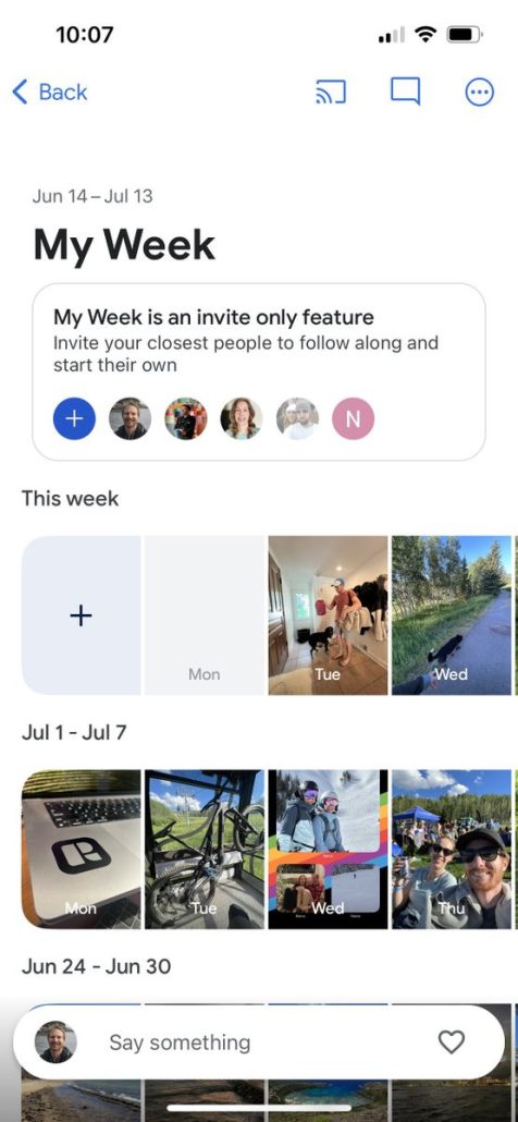 قابلیت «هفته من» برای گوگل فوتوز حاشیه‌ساز شد؛ تقلید گوگل از رترو؟