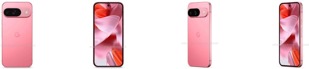 تصاویر و گزینه‌های رنگی پیکسل 9 فاش شد