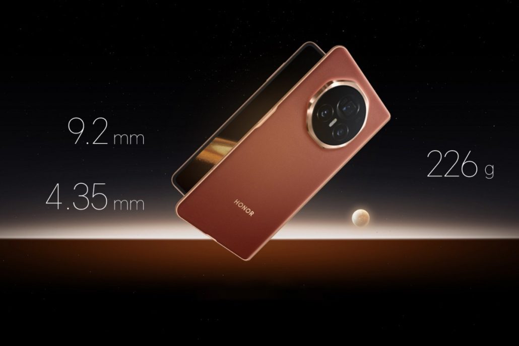 آنر مجیک V3 رونمایی شد؛ سبکتر، باریکتر و قدرتمندتر!