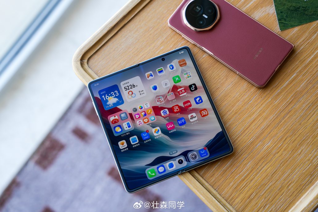 مشخصات کلیدی و تصاویر زنده باریک‌ترین گوشی تاشو جهان، آنر مجیک V3، فاش شد