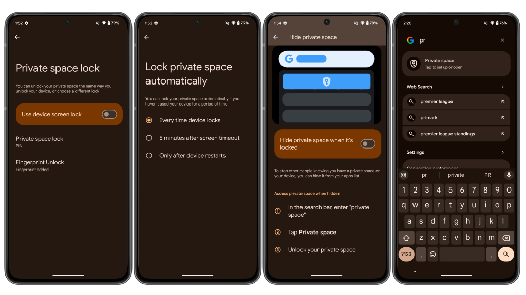 چگونه اپلیکیشن‌های خود را در اندروید 15 مخفی کنیم؟ [معرفی قابلیت Private space]