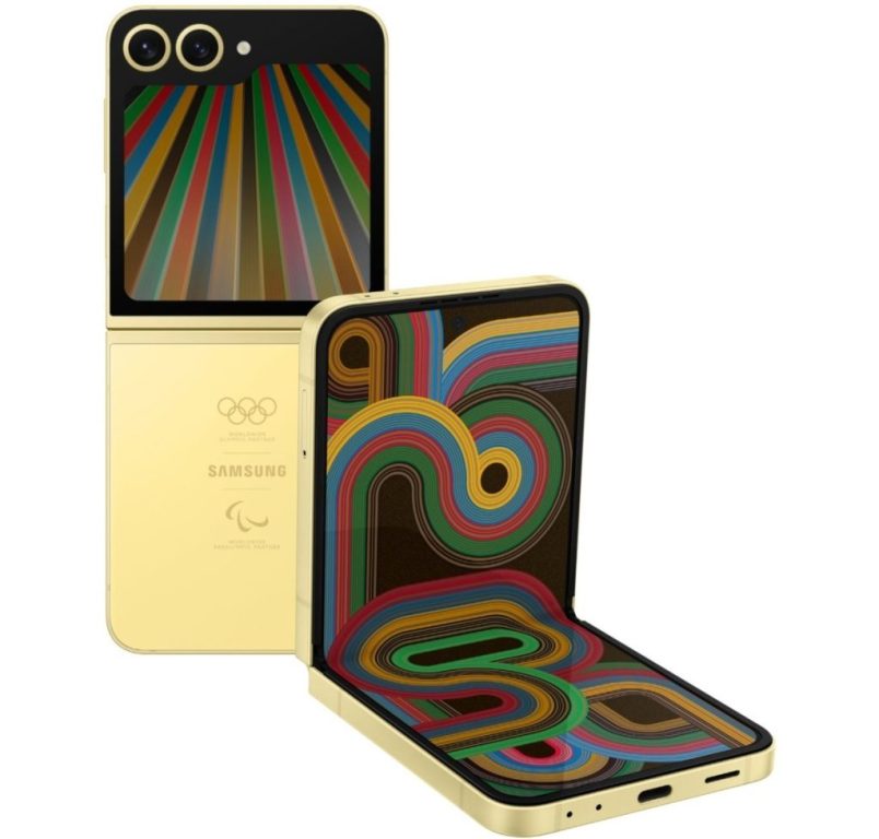 نسخه المپیکی گلکسی زد فلیپ 6 پیش از آغاز المپیک 2024 پاریس رونمایی شد