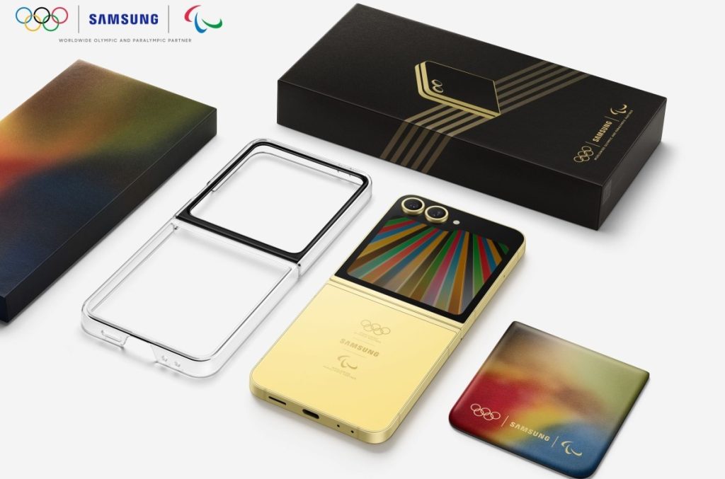 نسخه المپیکی گلکسی زد فلیپ 6 پیش از آغاز المپیک 2024 پاریس رونمایی شد