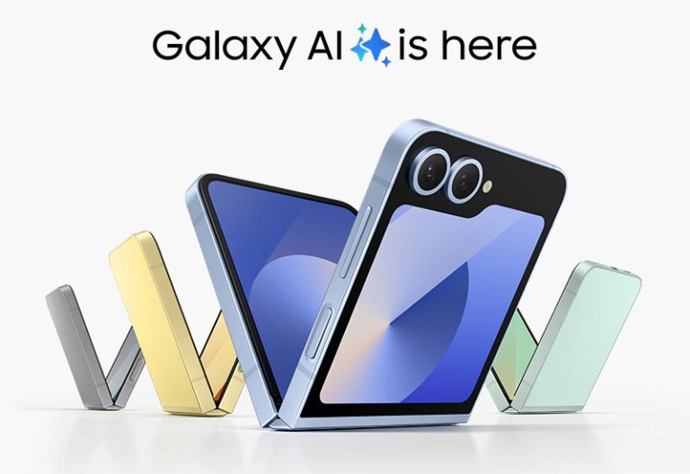 سامسونگ از گلکسی زد فلیپ 6 با دوربین اصلی 50 مگاپیکسلی رونمایی کرد