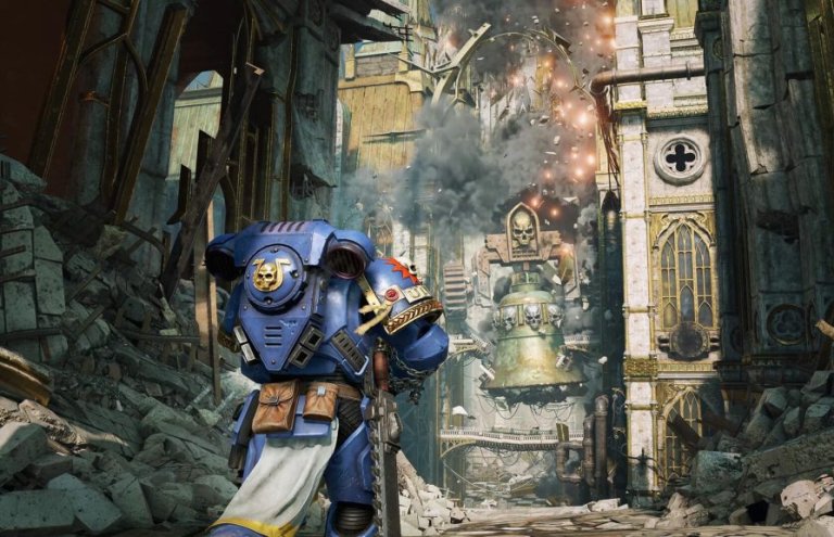 ویدیو گیمپلی جدید وارهمر 40K: اسپیس مارین 2، یکی از اسلحه های مخرب بازی را نشان میدهد!