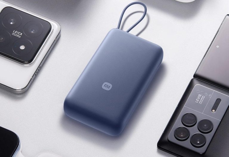 یک گزینه رنگی جدید از پاوربانک شیائومی کامپکت 20000 میلی‌آمپر ساعتی معرفی شد