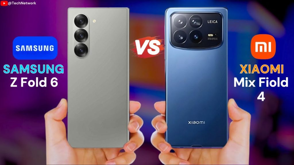 شیائومی میکس فولد 4 یا گلکسی زد فولد 6؛ کدام تاشو دیگری را شکست می‌دهد؟