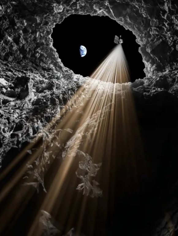 غارهای عظیم ماه؛ بهترین مکان برای پایگاه‌های قمری!