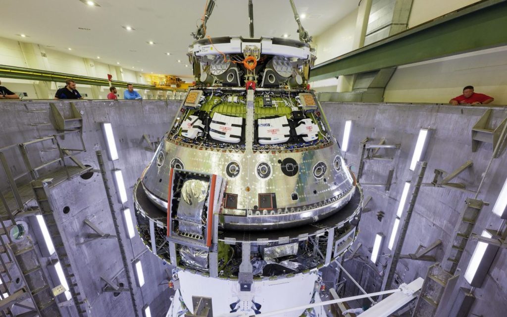 فضاپیمای اوریون ناسا در آزمایش شبیه‌سازی فضایی نهایی خود موفق شد!