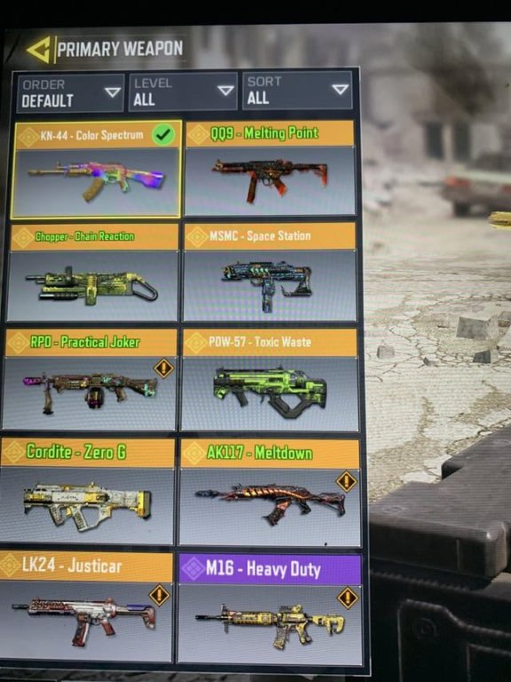 خرید اکانت با گان لجندری کالاف دیوتی موبایل