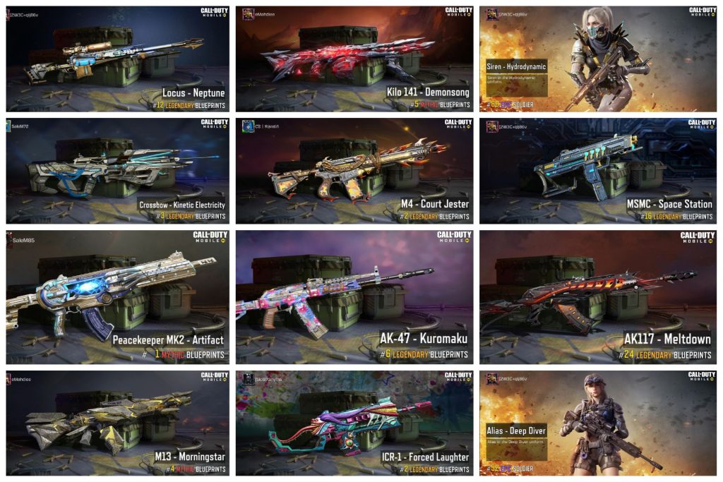 گان لجندری کالاف دیوتی موبایل