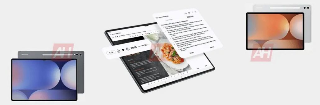 تصویر تبلیغاتی گلکسی تب S10 پلاس و S10 اولترا به بیرون درز کرد