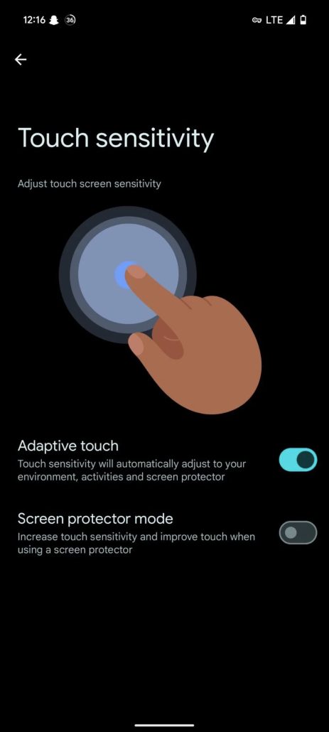 قابلیت لمس تطبیقی گوگل بی‌سروصدا در دسترس کاربران پیکسل 9 قرار دارد!
