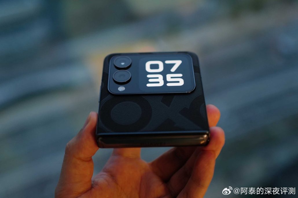 تصاویر و مشخصات کامل گوشی تاشو هواوی نوا فلیپ به بیرون درز کرد