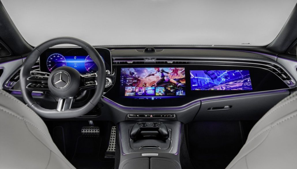 مرسدس بنز بازی‌های AAA را با همکاری سرویس ابری Boosteroid به خودروهای خود می‌آورد!