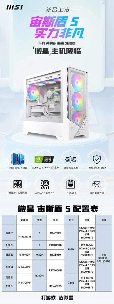 رونمایی ام اس آی از کامپیوتر های گیمینگ Aegis S و Trident RS