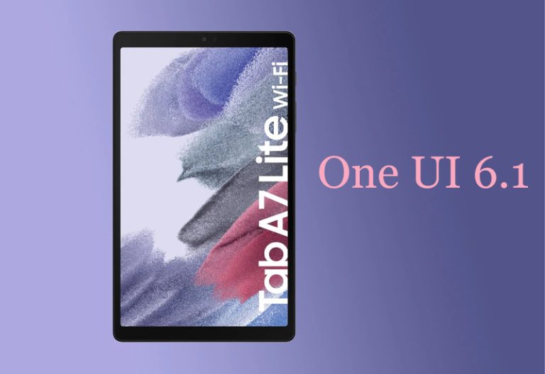 تبلت گلکسی تب A7 لایت آپدیت One UI 6.1 را دریافت کرد