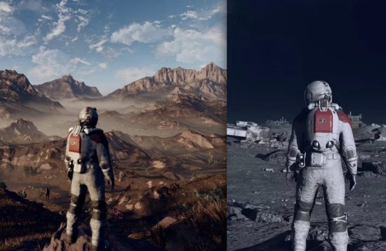 گیمپلی و تصویر وسیله نقلیه زمینی بازی استارفیلد به بیرون درز کرد!