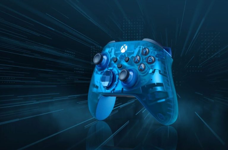 کنترلر نیمه‌شفاف آبی‌رنگ Sky Cipher ایکس باکس معرفی شد