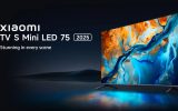 مدل 2025 تلویزیون 75 اینچی Mini LED شیائومی با روشنایی 1200 نیت معرفی شد