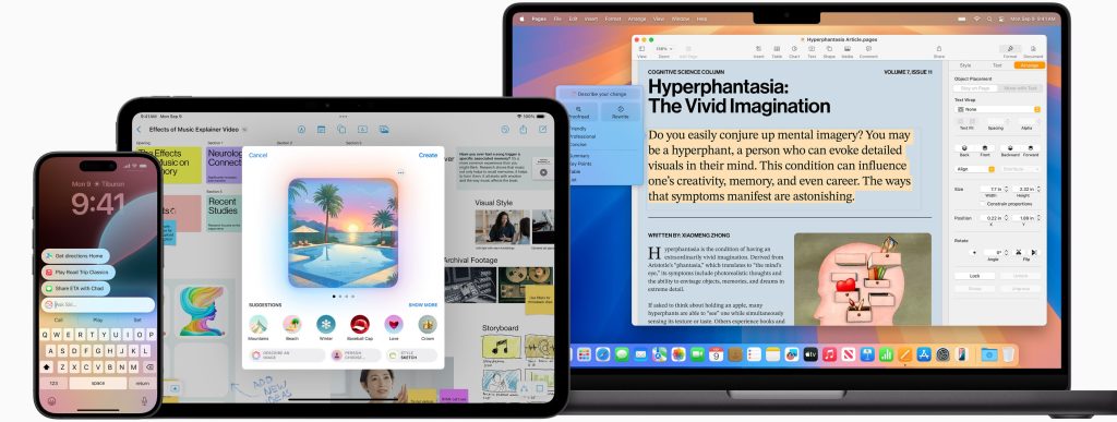 قابلیت‌های مبتنی بر هوش مصنوعی اپل در نسخه بتا عمومی iOS 18.1 منتشر شدند!
