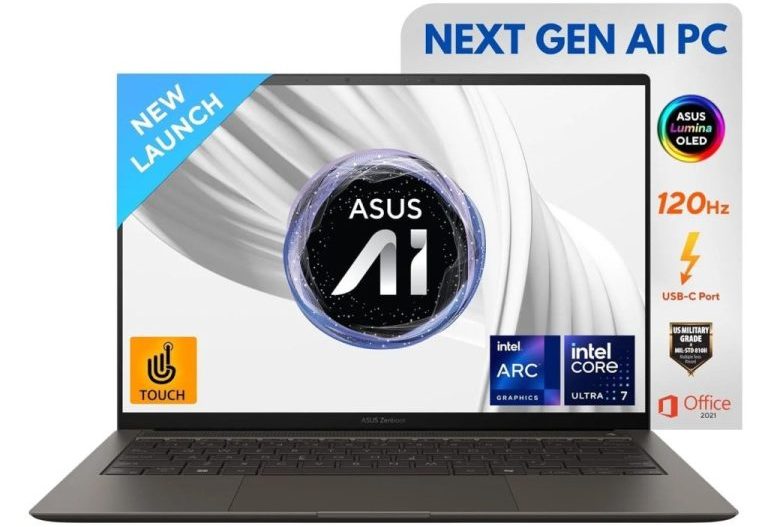 ایسوس لپ تاپ زنبوک اس 14 مجهز به پردازنده Core Ultra 7 اینتل را راهی بازار کرد