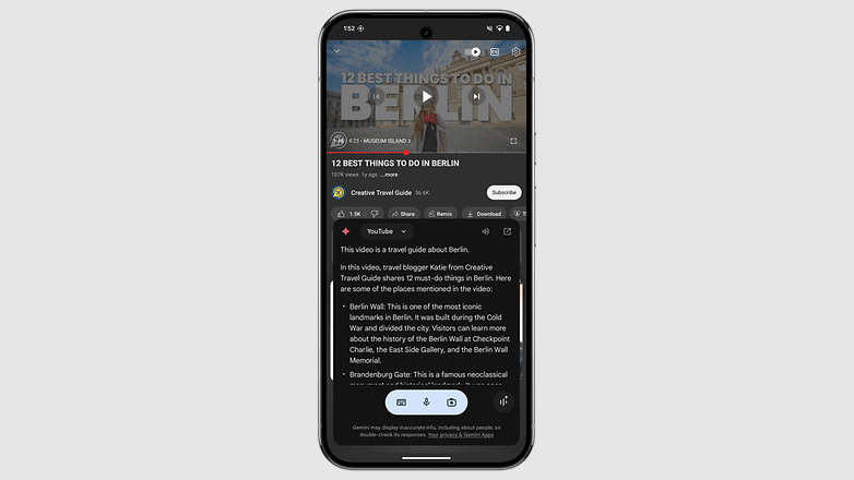 قابلیت جدید جمینای برای خواندن صفحه در دسترس کاربران اندرویدی بیشتری قرار میگیرد