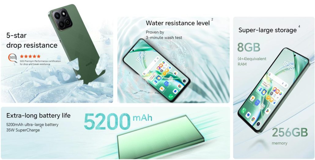 گوشی اقتصادی آنر 200 اسمارت با تراشه اسنپدراگون 4 نسل 2 معرفی شد