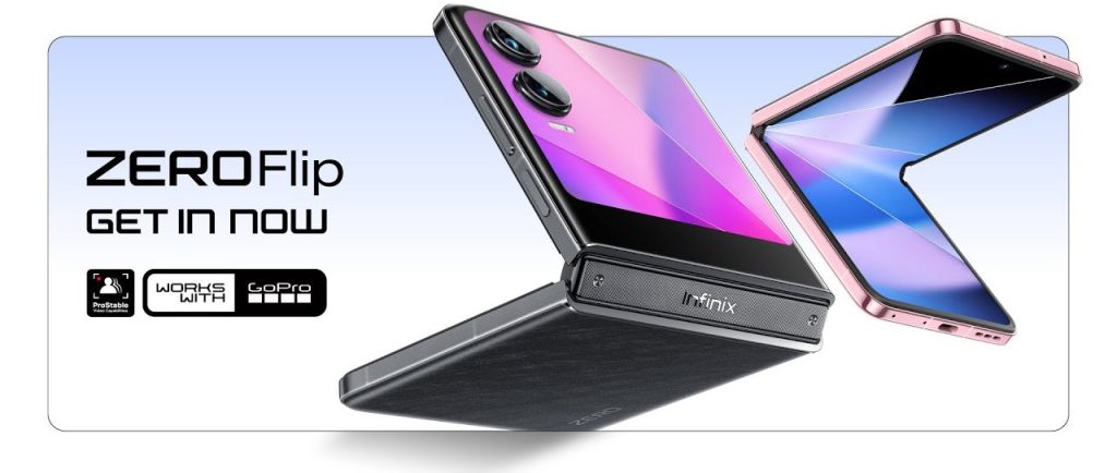 گوشی تاشو اینفینیکس زیرو فلیپ با تراشه دایمنسیتی 8020 رونمایی شد