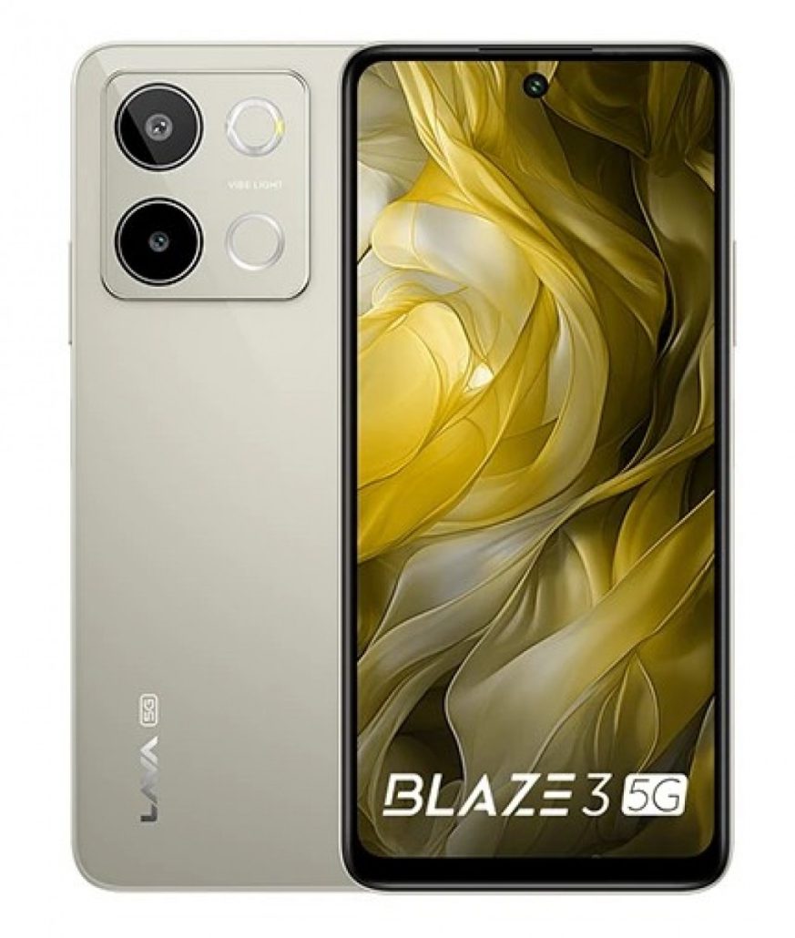 لاوا Blaze 3 فایوجی با تراشه دایمنسیتی 6300 مدیاتک رونمایی شد