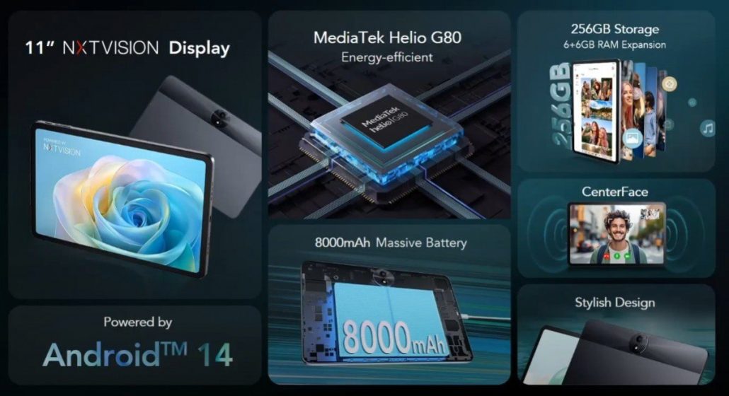 تبلت های نکست پیپر 14 و تب 11 نسل 2 برند TCL معرفی شدند