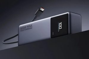 رونمایی شیائومی از پاوربانک ۱۰ هزار میلی‌آمپرساعتی با پشتیبانی از شارژ سریع ۱۶۵ واتی