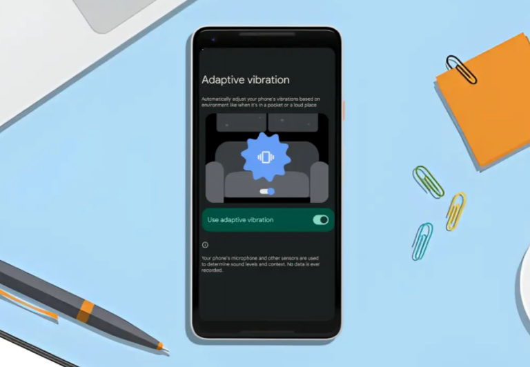 چگونه لرزش تطبیقی اندروید 15 را فعال کنیم؟