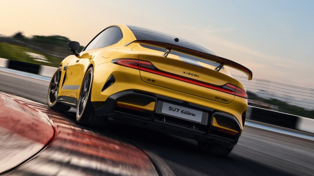 شیائومی SU7 اولترا معرفی شد؛ شتاب 0 تا 100 تنها 1.98 ثانیه!