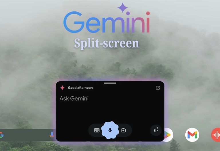 گوگل پشتیبانی چت بات جمینای از حالت Split-Screen را گسترش خواهد داد!