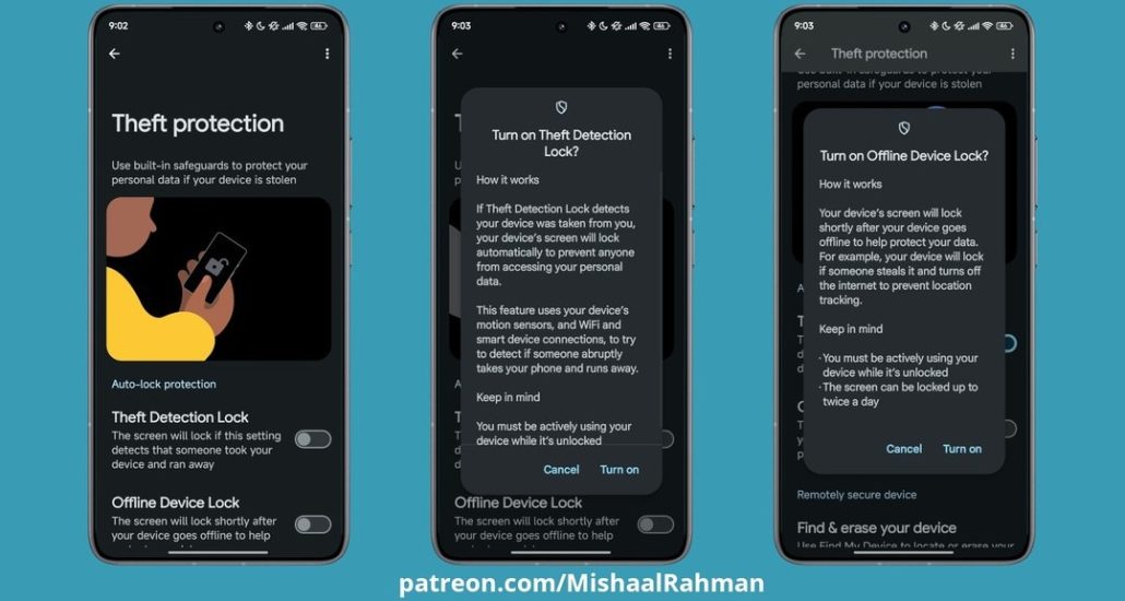 این 3 قابلیت جدید اندروید از گوشی‌های سرقت شده محافظت می‌کنند!