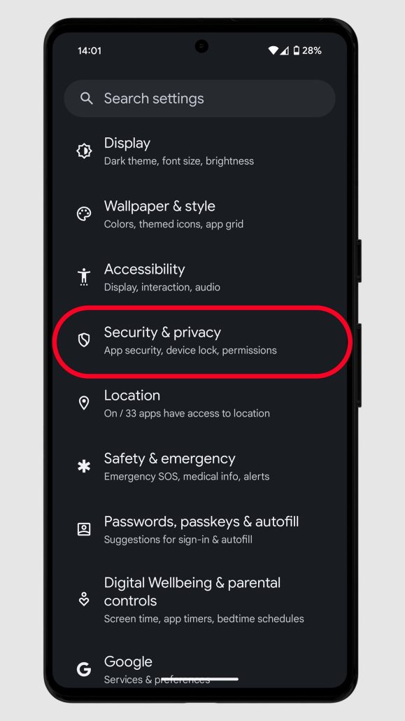 آموزش فعال‌سازی ویژگی‌های امنیتی سیستم ضد سرقت اندروید