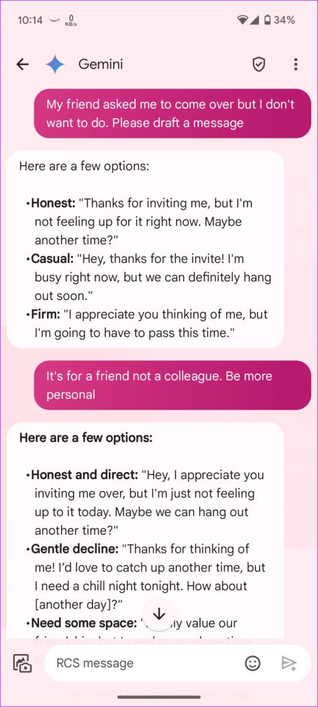 آموزش استفاده از جمینای در گوگل مسیج