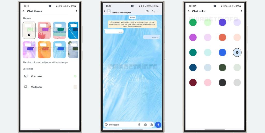 متا بهزودی تمهای اختصاصی واتساپ را برای تمامی کاربران منتشر خواهد کرد!