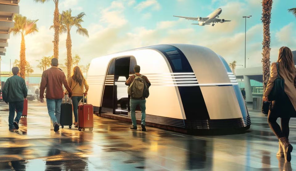 تسلا از روبوون، یک خودروی خودران ۲۰ نفره رونمایی کرد!