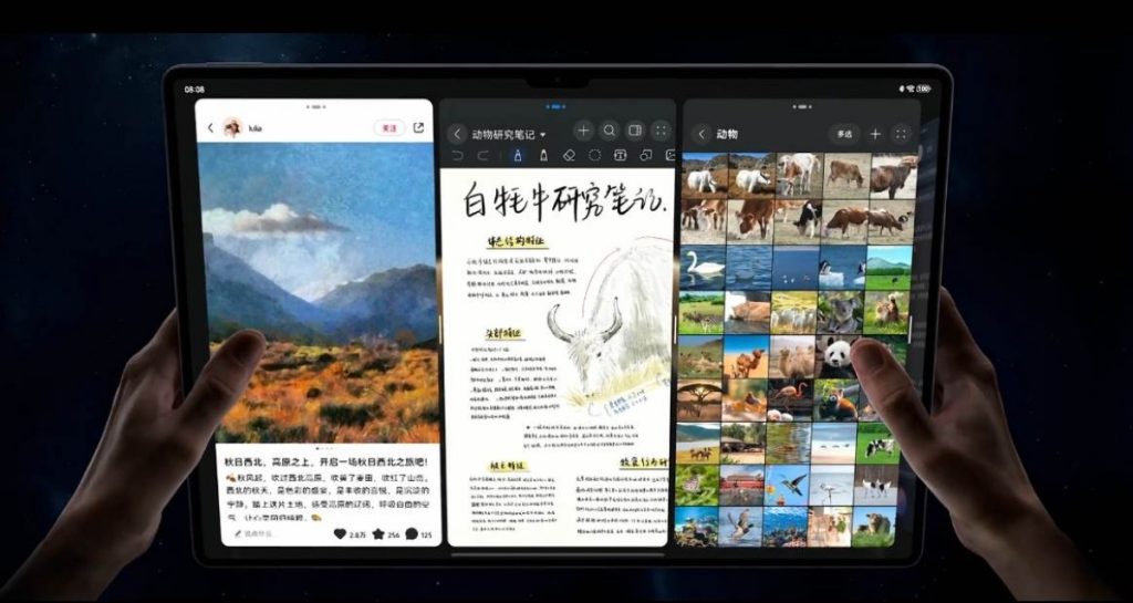 میت پد پرو 13.2 2024 هواوی با نمایشگر ضد انعکاس نور معرفی شد