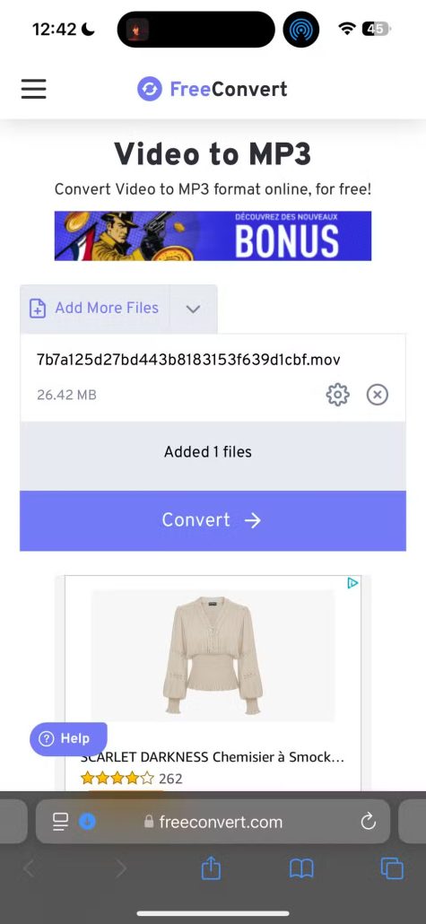 آموزش جدا کردن صدا از ویدیو با گوشی